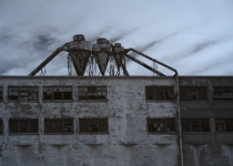 Montreal, Lachine Canal, Silophone, IR 104 edit  Grain Dust Separators, Silo No. 5 : Montreal, Lachine Canal, Silophone, IR, Infrared, Montreal, Lachine Canal, Silo #5, IR, Montreal